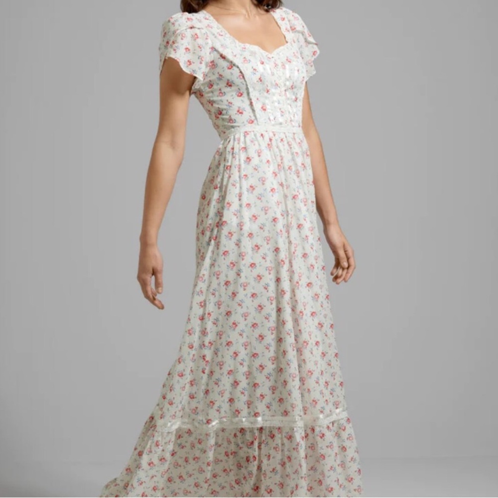 NWT!!! Modcloth x Gunne Sax Pure Poetry Dress Size 6